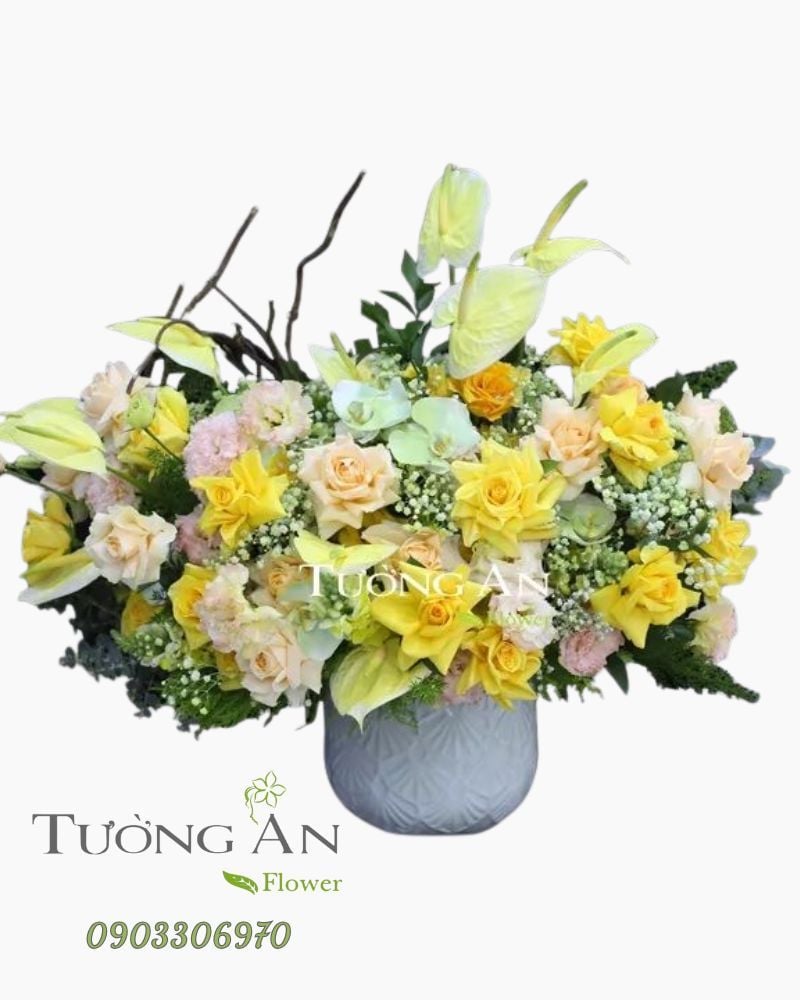  Bình Hoa Nắng Vàng - A302 