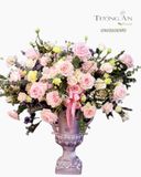  Bình Hoa Sắc Hồng Xinh - S579 