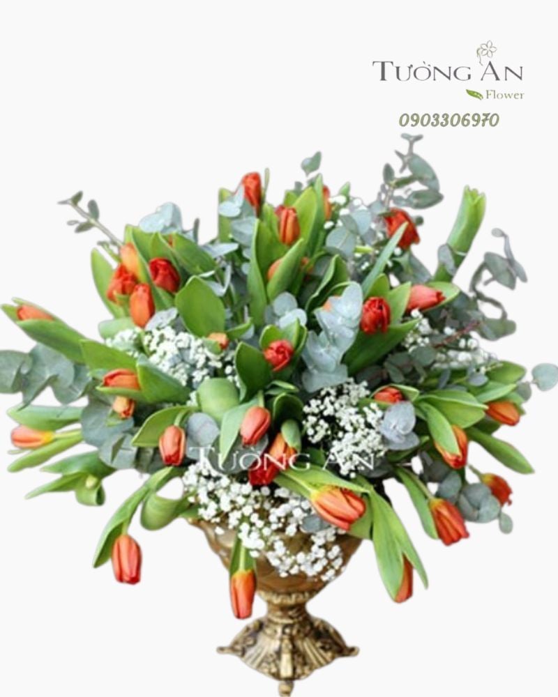  Bình Hoa Tulip - S597 