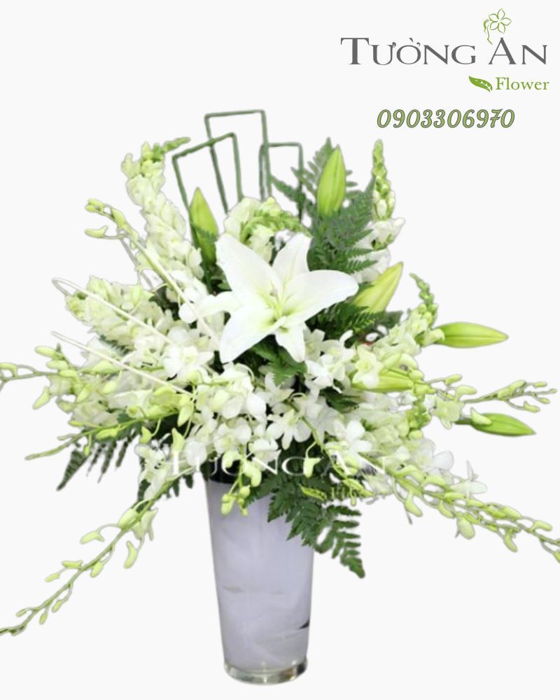 Bình Hoa Viếng Tinh Khôi - S400 