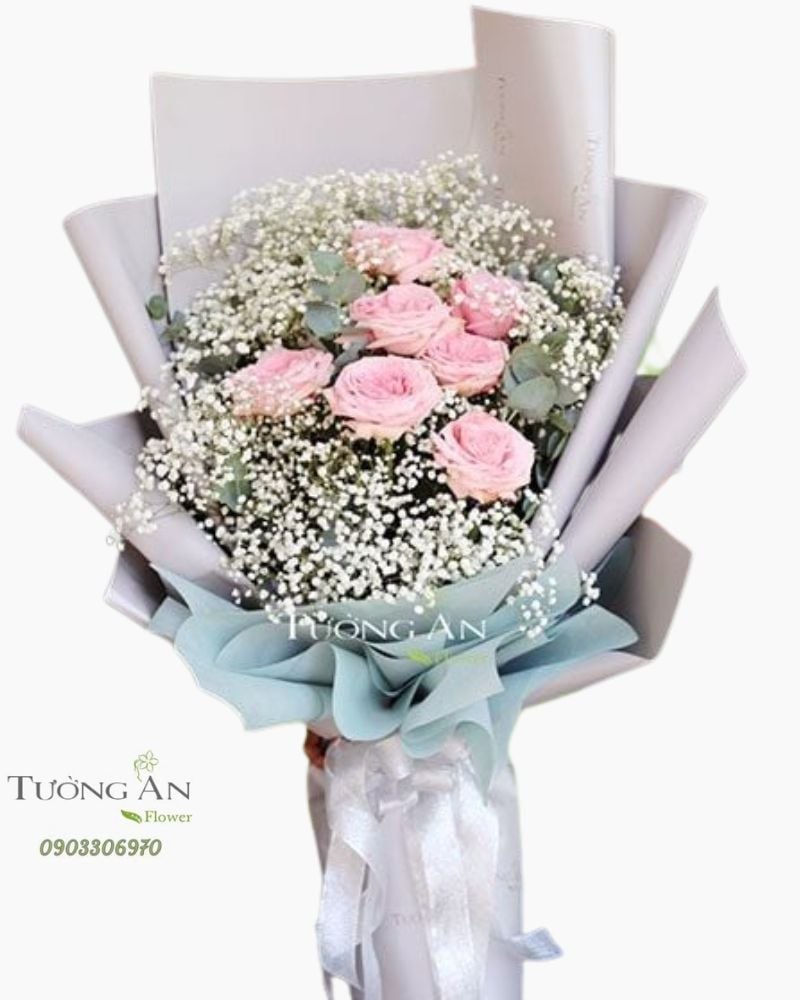  Bó Hoa 7 Ngày Nhớ Em - S384 