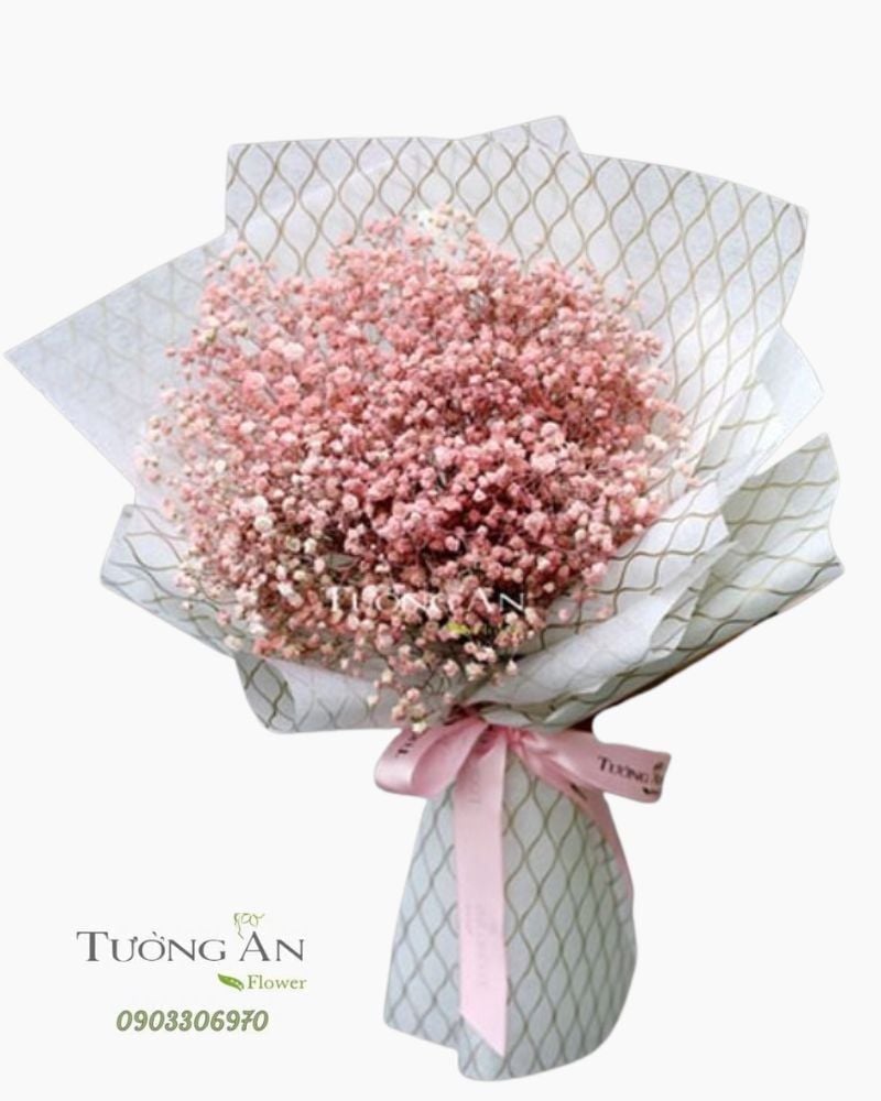  Bó Hoa Baby Hồng - S135 