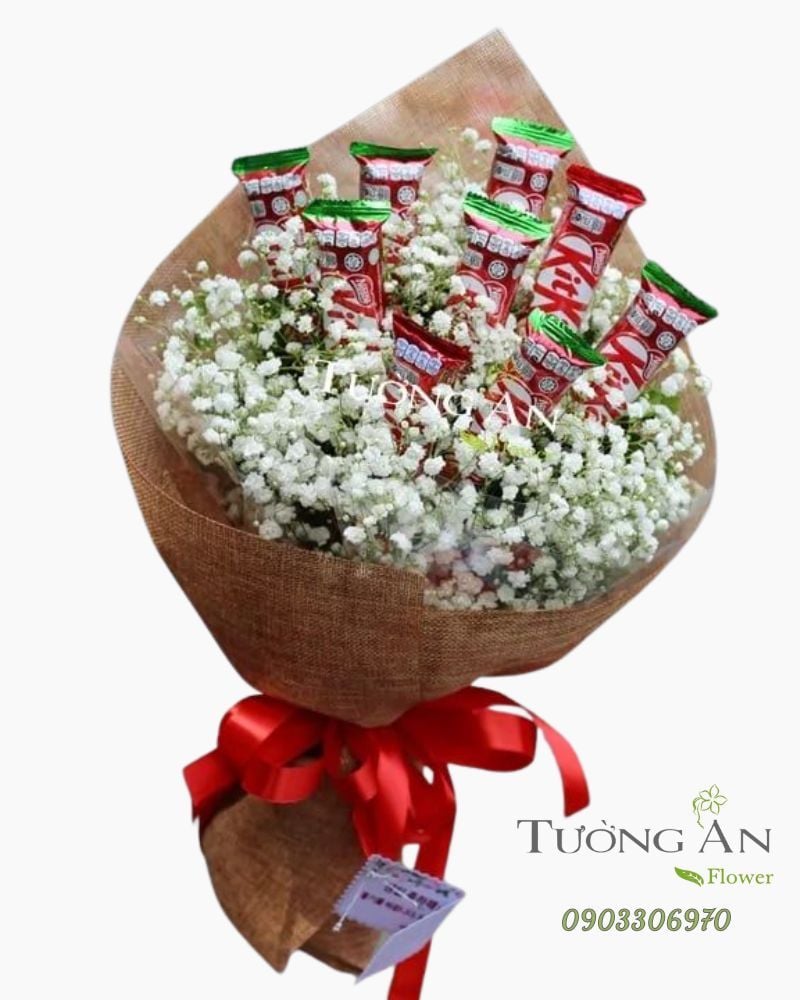  Bó Hoa Bánh Yêu Kiều - A324 