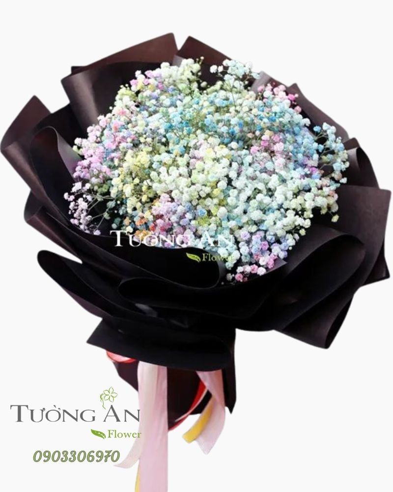  Bó Hoa Cầu Vồng - A264 