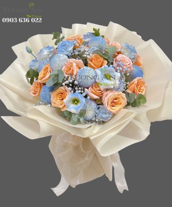  Bó Hoa Chạm Nhẹ Vào Mây - MM17 