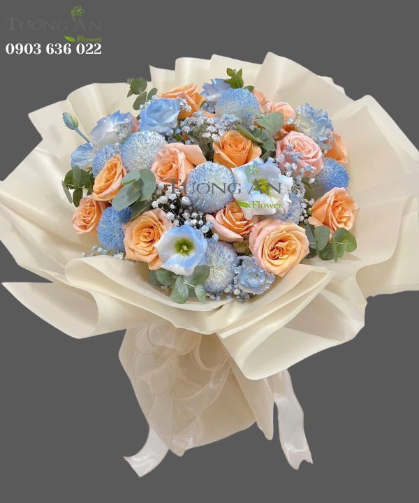  Bó Hoa Chạm Nhẹ Vào Mây - MM17 