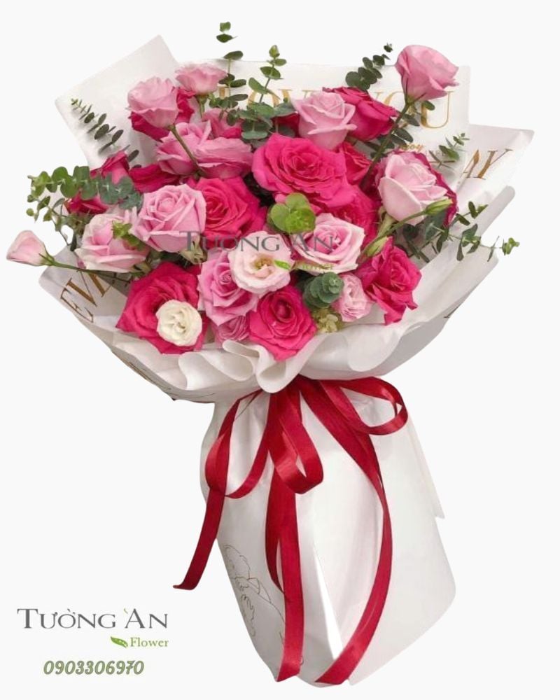  Bó Hoa Chạm Nhẹ Vào Tim - MM25 