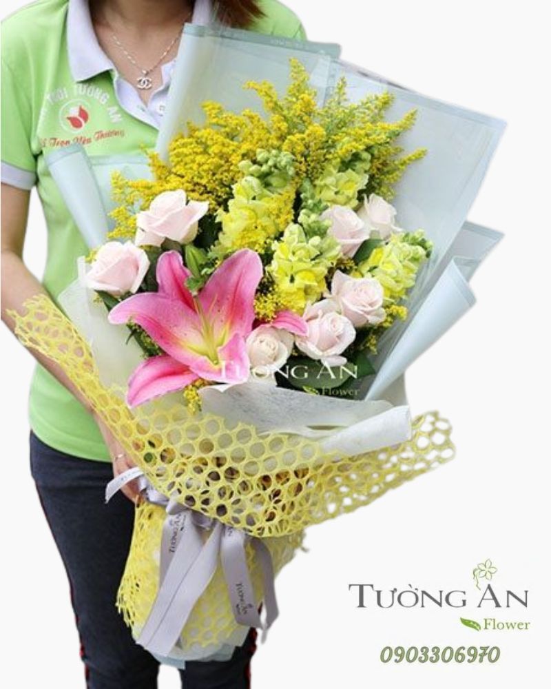  Bó Hoa Chúc Mừng - S130 