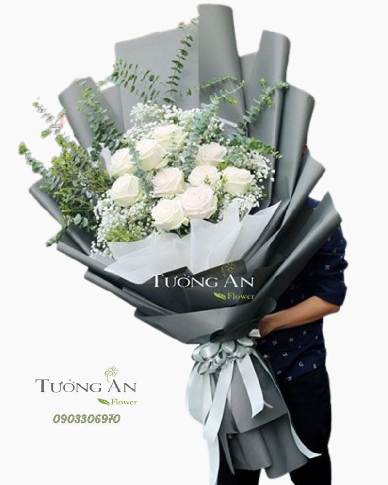  Bó Hoa Cô Gái M52 - S343 