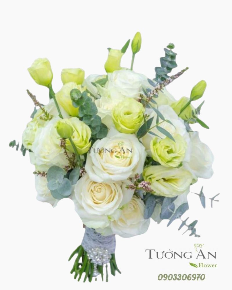  Bó Hoa Cưới Hương Tình Nhẹ Bay - HC220 