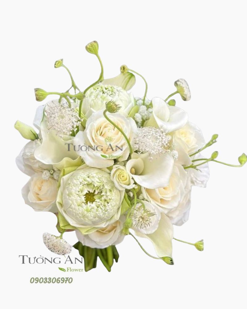  Bó Hoa Cưới Lặng Yêu - HC33 