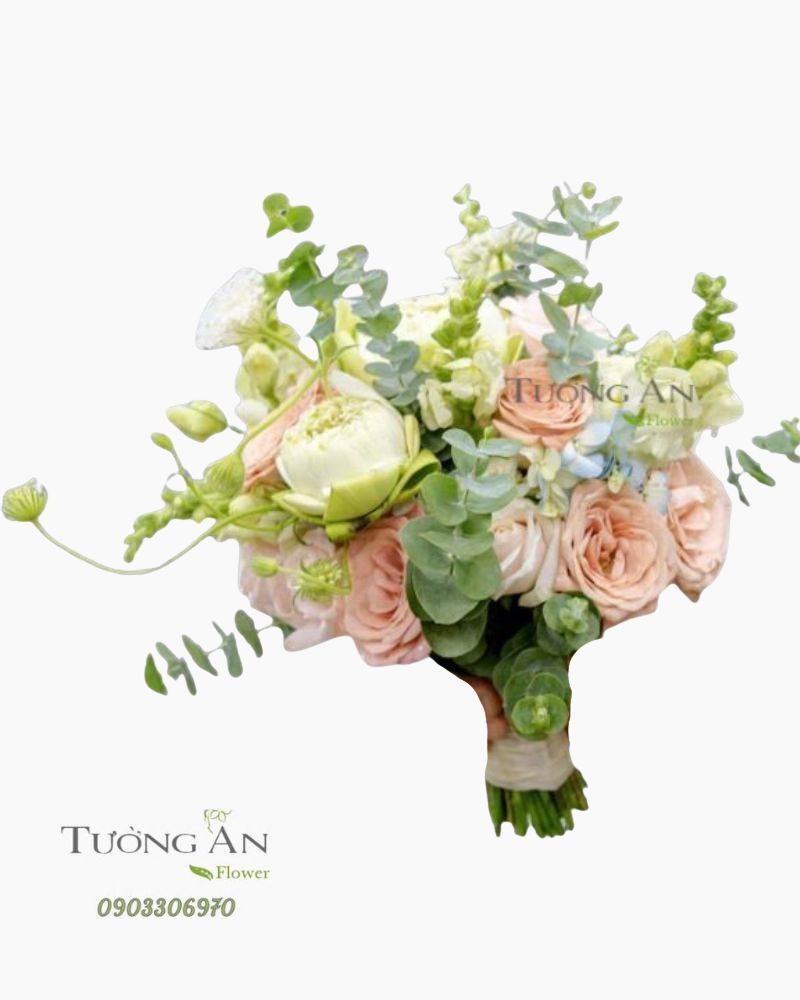  Bó Hoa Cưới Thanh Xuân Dịu Dàng – HC29 