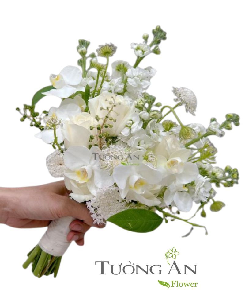  Bó Hoa Cưới Tình Mình Xanh Mãi - HC60 
