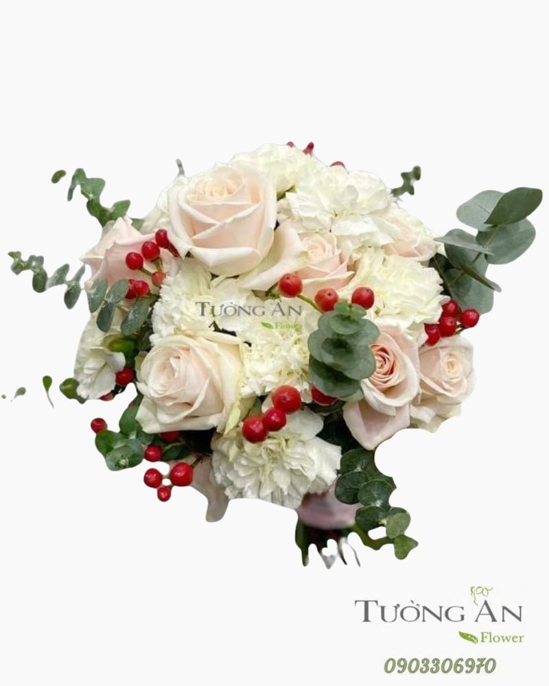  Bó Hoa Cưới Tình Yêu Lên Tiếng - HC16 