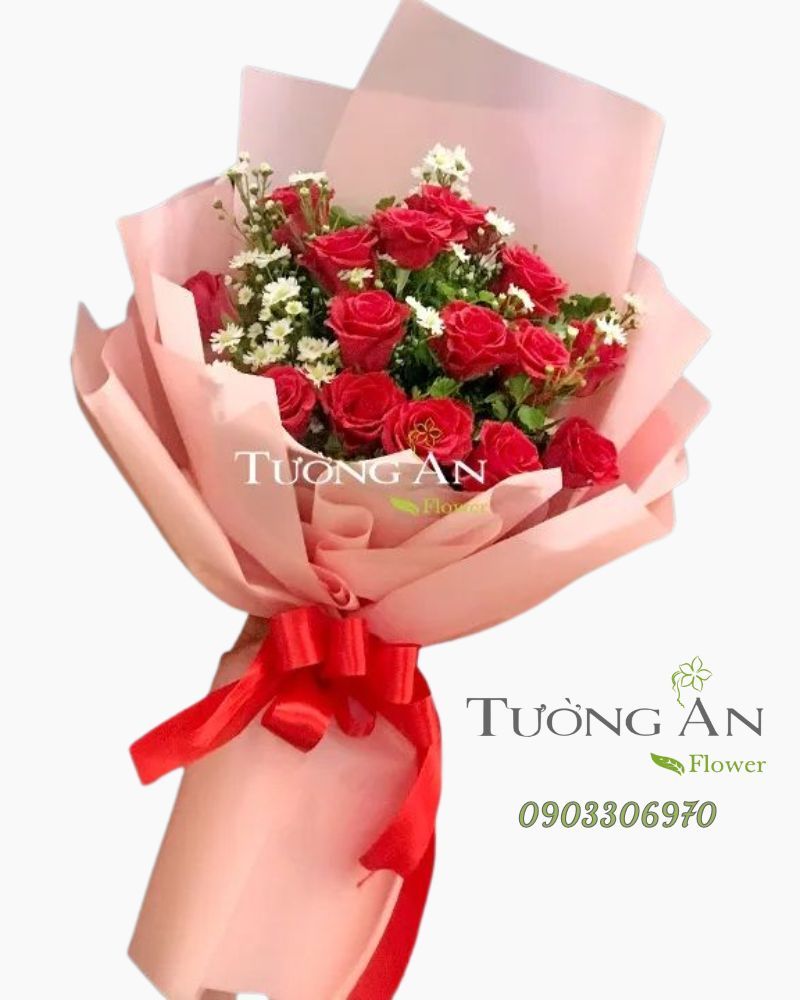  Bó Hoa Hồng Đỏ - A79 