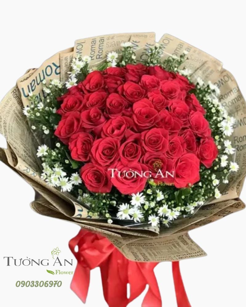  Bó Hoa Hồng Đỏ - B42 