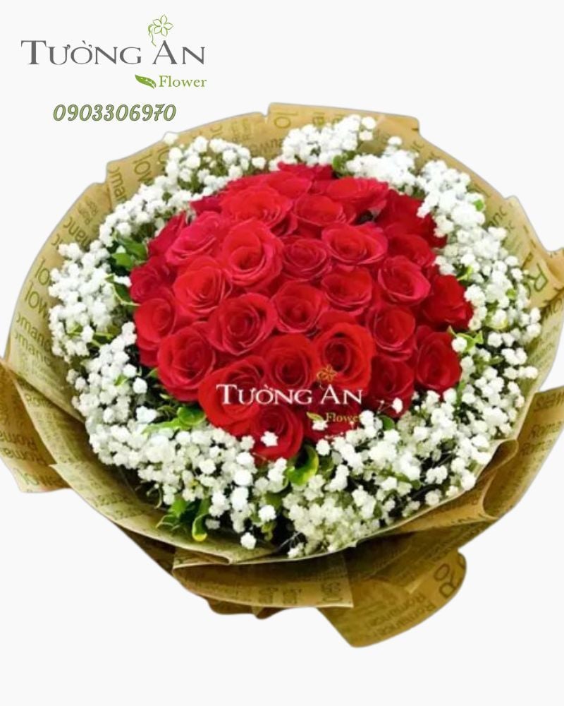  Bó Hoa Hồng Đỏ - B51 