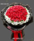  Bó Hoa Hồng Đỏ Rednaomi - S214 