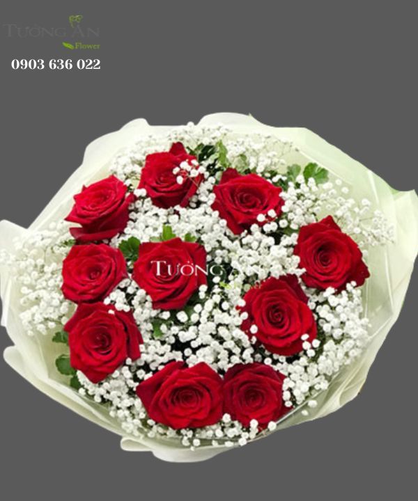  Bó Hoa Hồng Đỏ Explor - S121 