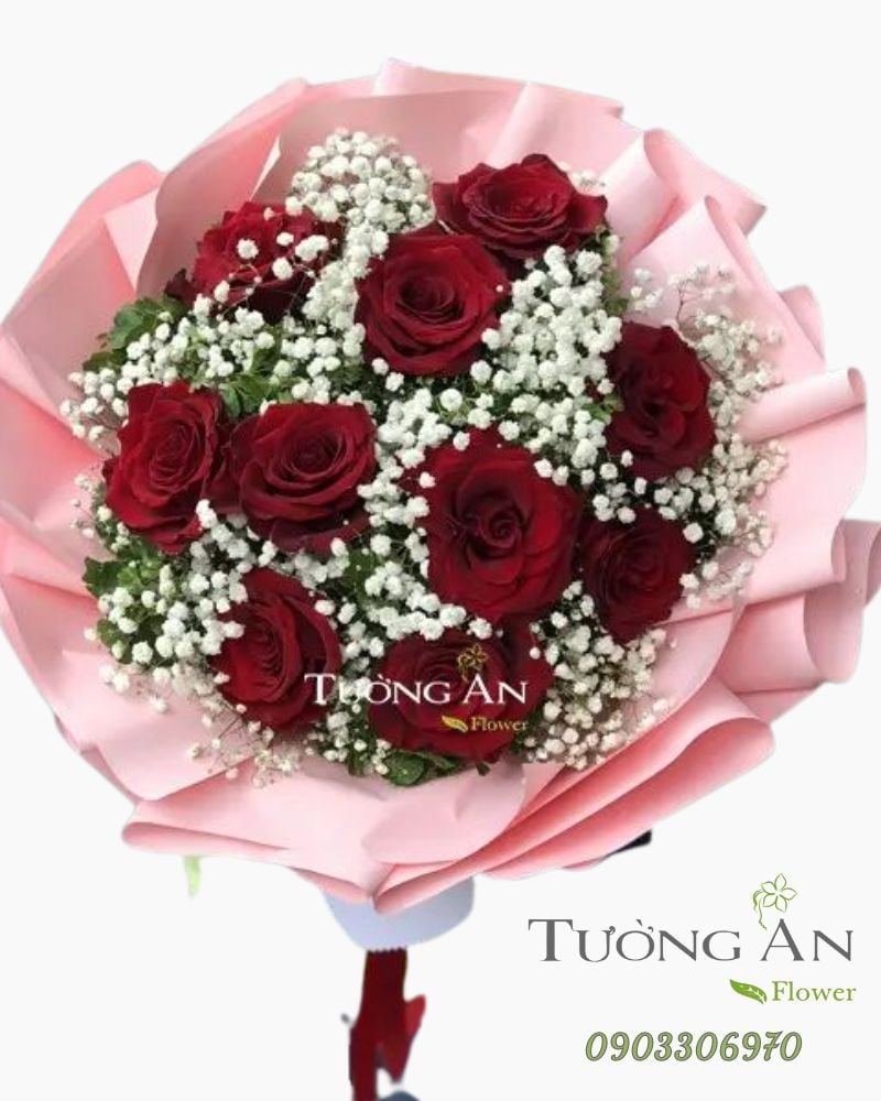  Bó Hoa Hồng Nhập - B57 