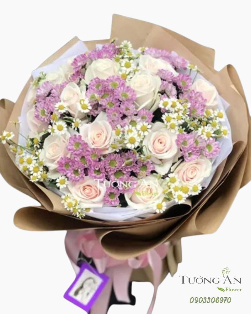  Bó Hoa Hồng Pastel - B39 