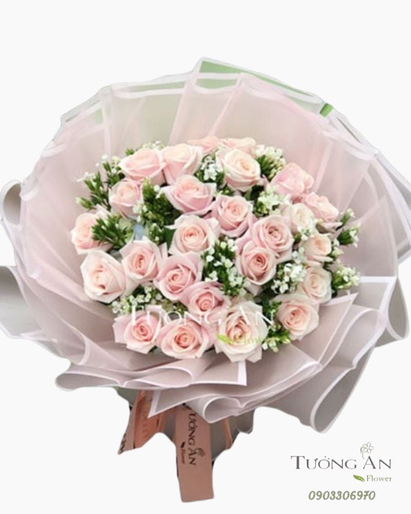  Bó Hoa Hồng Pastel - S143 