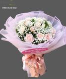  Bó Hoa Hồng Pastel - S144 