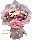  Bó Hoa Hồng Tím - A213 