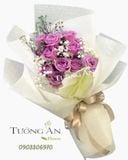  Bó Hoa Hồng Tím Một Đời - A205 