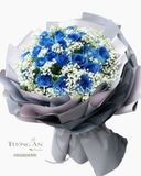  Bó Hoa Hồng Xanh - S444 