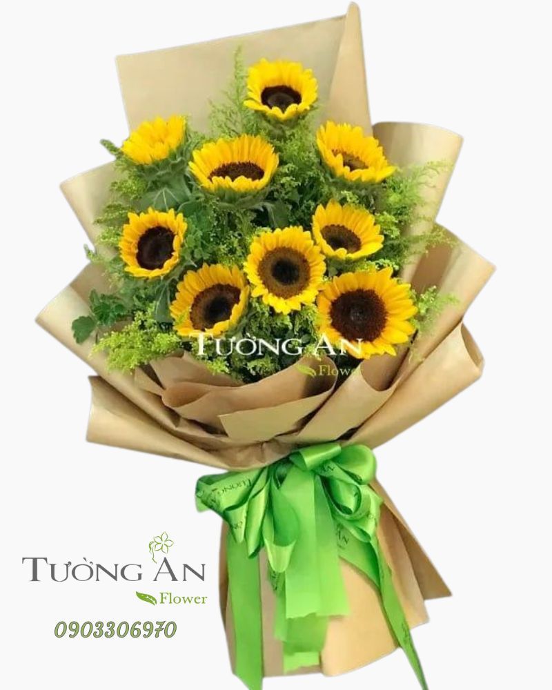  Bó Hoa Hướng Dương Ấm Áp -  A59 