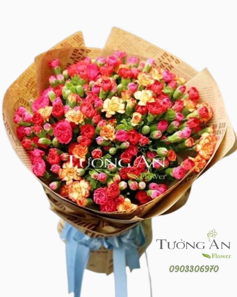  Bó Hoa Khoe Sắc Thắm - S517 