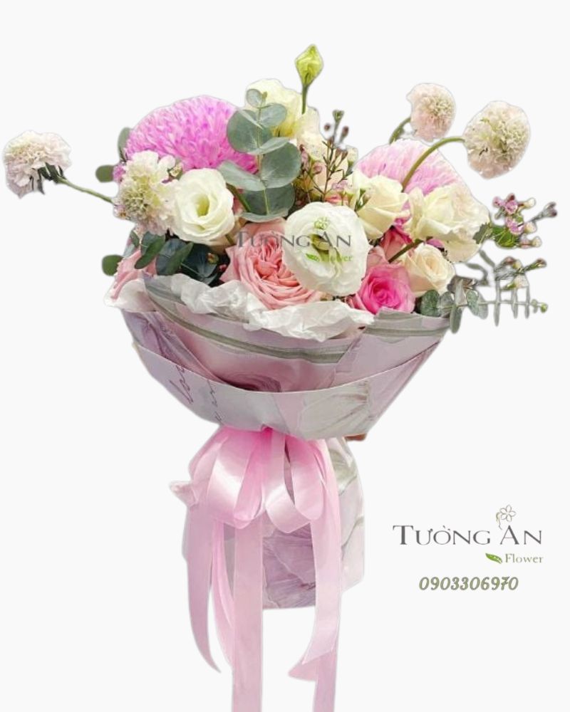  Bó Hoa Lặng Lẽ Dịu Dàng - MM34 