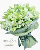  Bó Hoa Loa Kèn Trắng - A34 