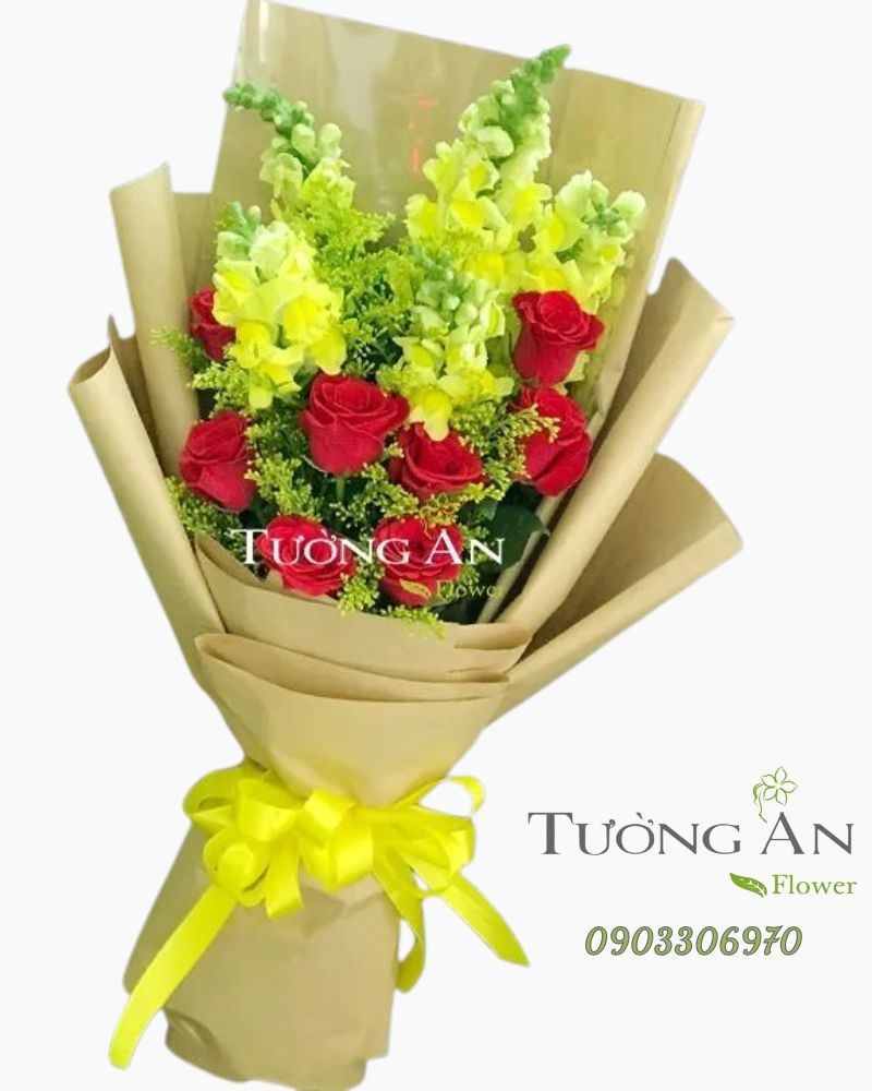  Bó Hoa Lời Chúc May Mắn - A39 