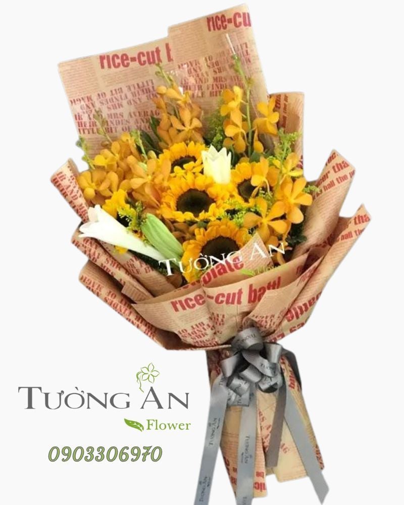  Bó Hoa Niềm Vui Mới - A158 