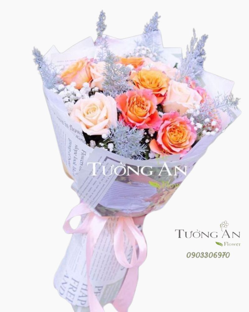  Bó Hoa Nồng Nàn Sắc Nắng - MM37 