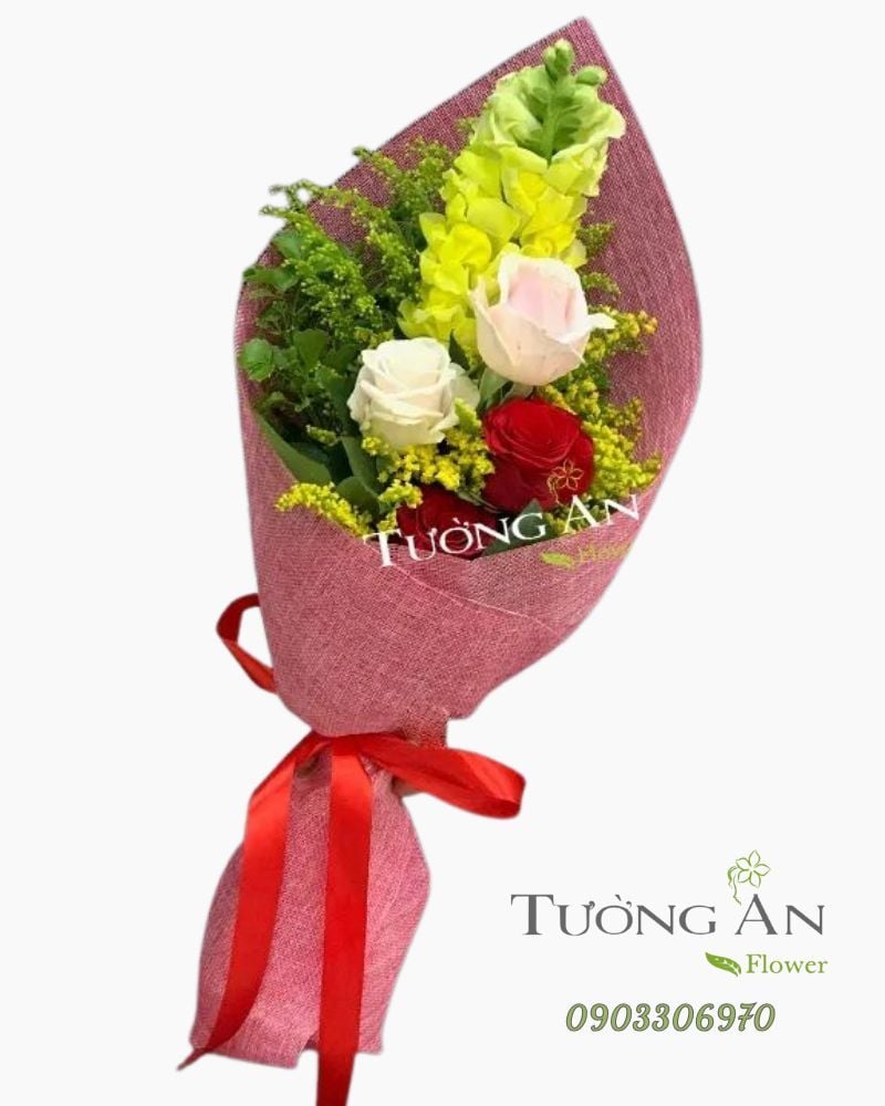  Bó Hoa Tặng Khen Thưởng - A196 