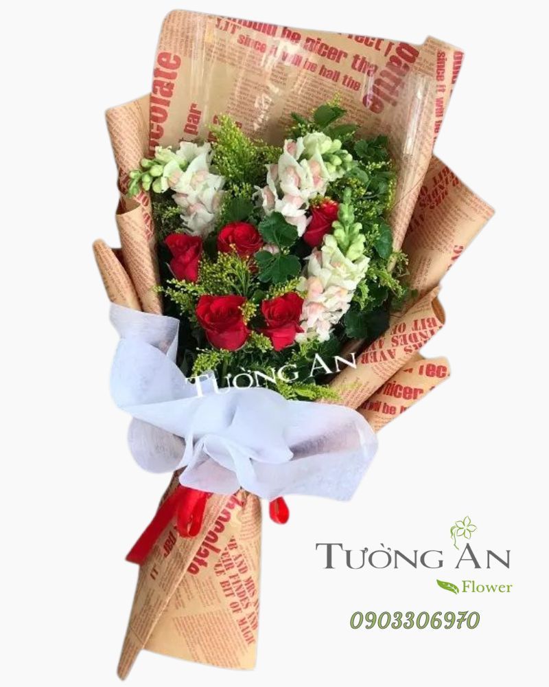  Bó Hoa Thân Tặng - A189 