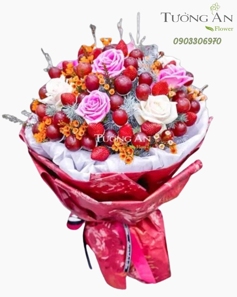  Bó Hoa Trái Cây - B24 