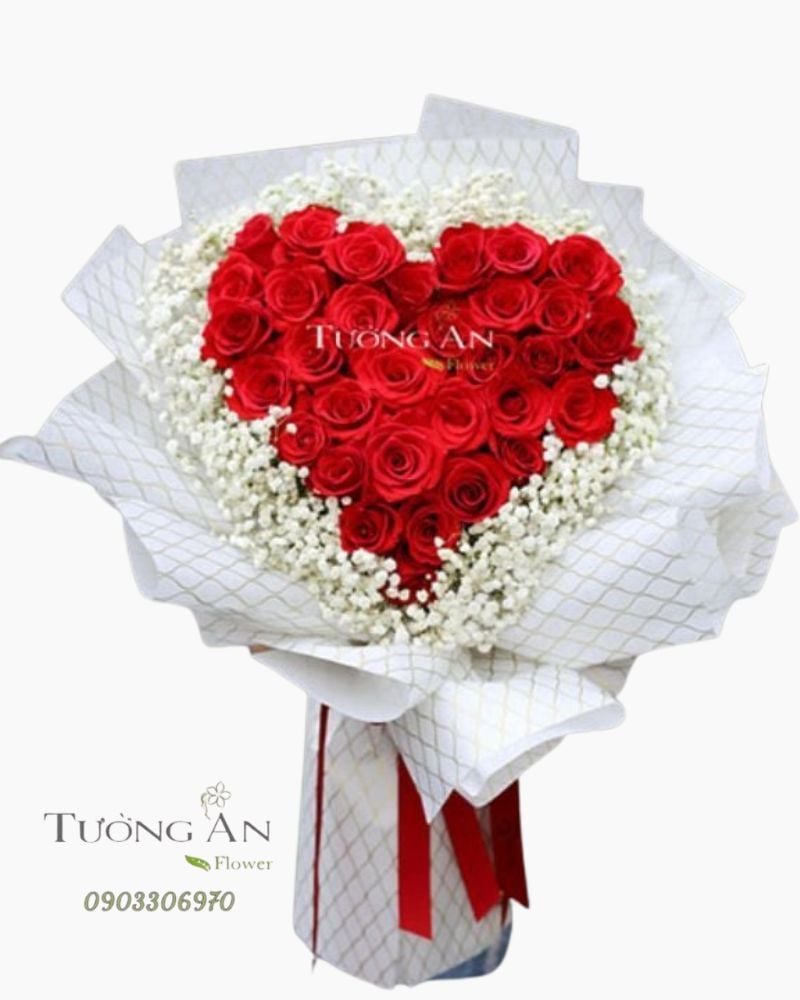  Bó Hoa Trái Tim Yêu - S99 