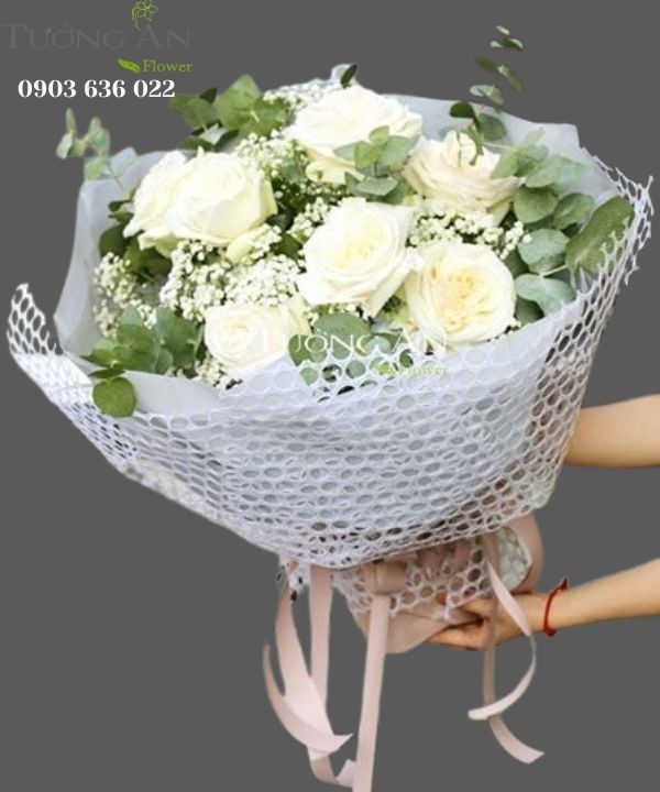  Bó Hoa Trong Trắng - S202 