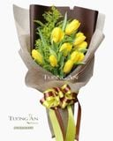  Bó Hoa Tulip Vàng - S197 