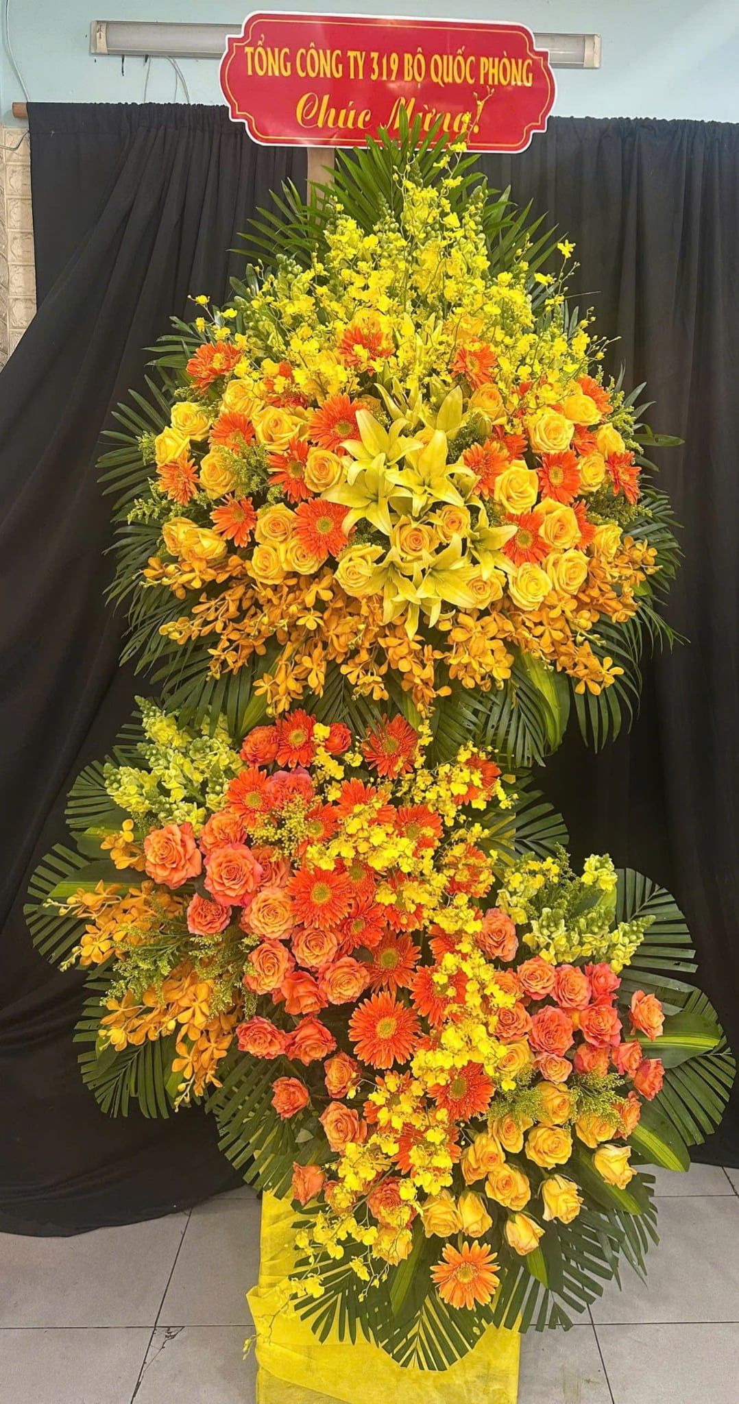  Hoa Chúc Mừng Khải Hoàn Vinh Quang - HCM90 