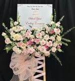  Kệ Tranh Hoa Chúc Mừng Mộng Hoa Thanh Tú - KTH03 