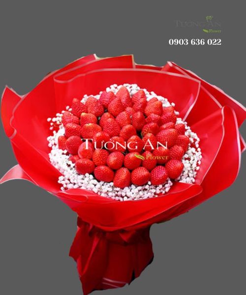 Bó Hoa Trái Cây Dâu Ơi