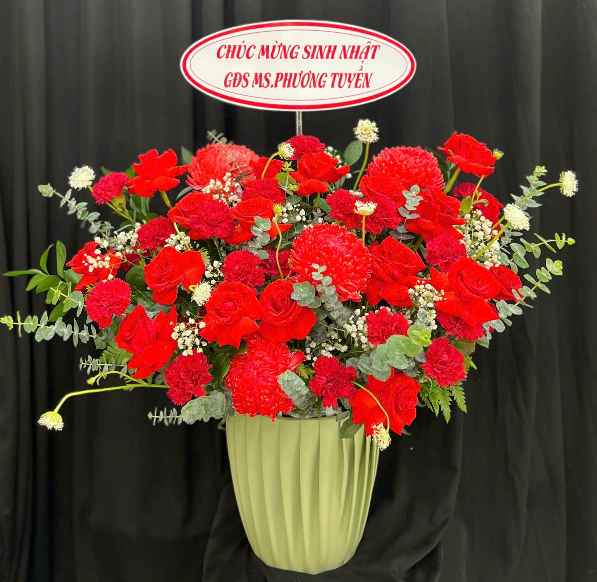  Hoa Cắm Hộp Khúc Ca Thành Công - HCH150 