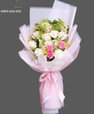  Bó Hoa Duyên Dáng Sắc Hồng - S193 