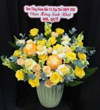  Hoa Cắm Hộp Bình Minh Phú Quý - HCH160 