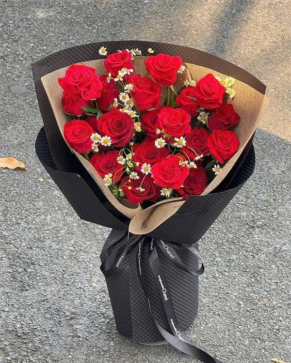  Bó Hoa Hồng Đỏ Ngọt Ngào - HBD85 